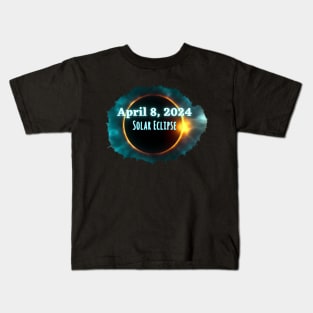 Solar Eclipse 2024 Kids T-Shirt